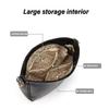 [BRASS TACKS Leathercraft] Genuine Leather Handbag Shoulder Bag for Women, Large Capacity, Elegant (Black 2)