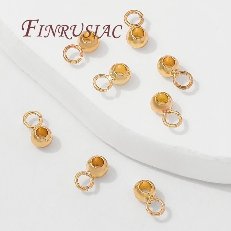 20-40 Pcs KC Gold Plated Bails with Open rings,Bail For Pendants,Jewelry Bails,DIY Bracelets Accessories,Necklace Bail