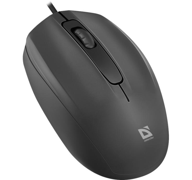 Wired optical mouse Alpha MB-507 black