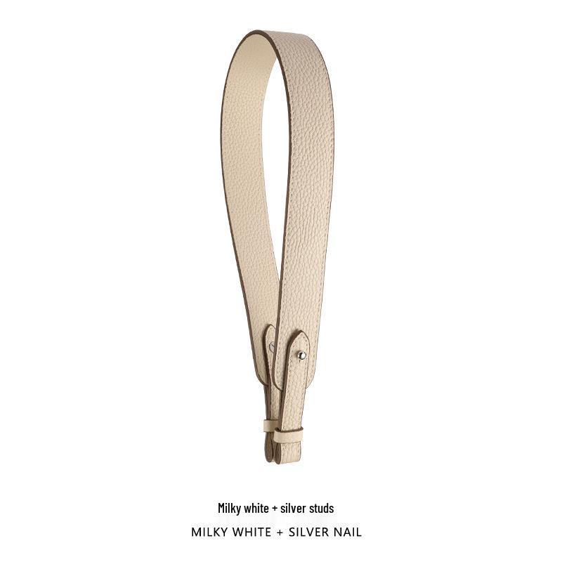 Pasek do torby A-30 ze skóry naturalnej z krowiej skóry: Akcesorium Pasek na Ramię do Koszyka na Zakupy i Torebek Podpachowych