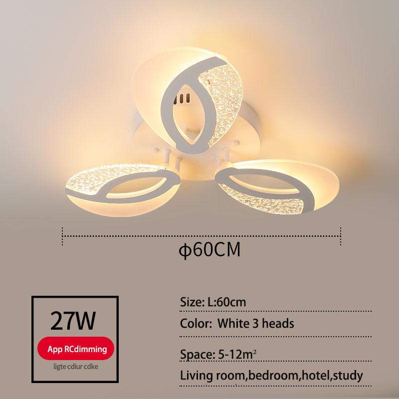 Plafoniera LED Sufragerie Dormitor Alb Restaurant Hotel Vila Lampa Creativa Plafoniera