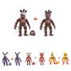 Lebendige 6 Stück Fnaf Five Nights At Freddy's Leuchtende Actionfiguren für Kinder