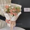 Xinrui Retro Floral Printed Waterproof Wrapping Paper for Flower Bouquets