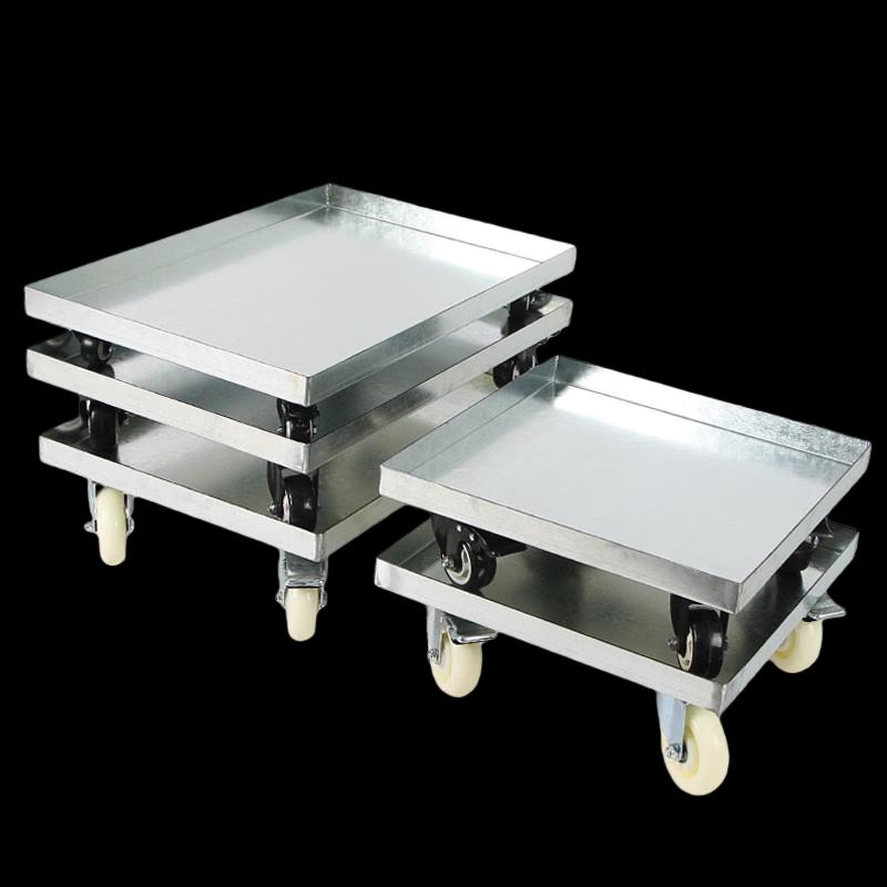 Mobiler Metall-Pflanzentopf-Caddy