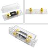 WMYCONGCONG Car 100A ANL Fuse Holder with ANL Fuse 0/2/4 Gauge for Car Motorcycle Car Audio Amplifier, Gold Plated (100A)