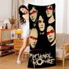 Telo Mare Cartone Animato My Chemical Romance Carino Kawaii Decorazione Stanza Bagno Ragazze Bambini Asciugamani per Mano per Bagno Doccia
