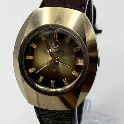 Used [Operation/Automatic] RADO BALVOA V Men's Watch At