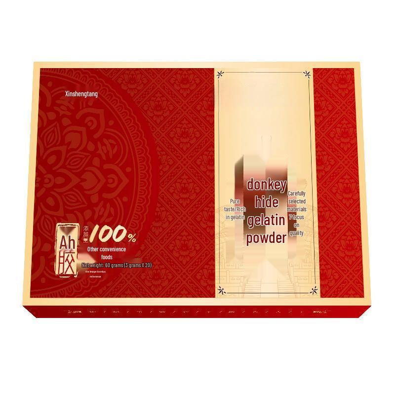 Порошок эцзяо Beijing Tongrentang - Порошок из ослиной шкуры Дунъэ для быстрого приготовления