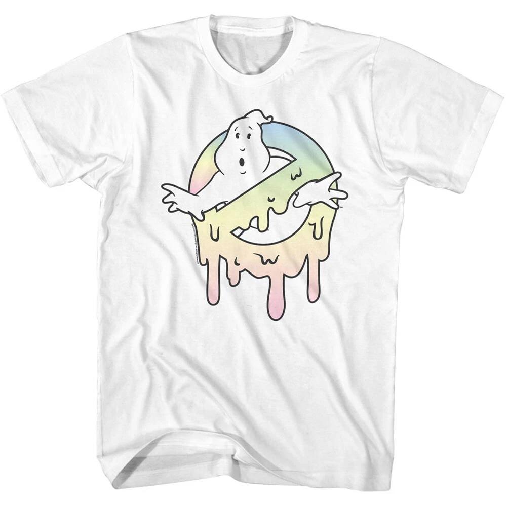 The Real Ghostbusters Cartoon Mooglie Trapped Melting Movie Logo Men s T Shirt XL
