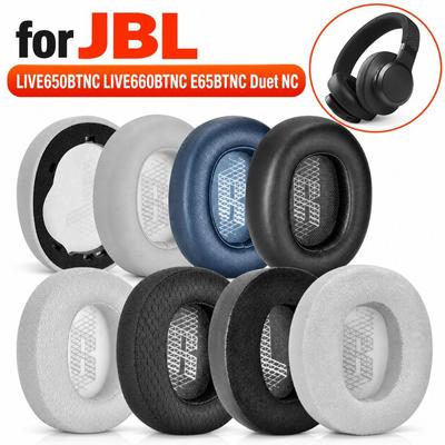 Soft Foam Replacement Ear Pads Round Earpads Cushion Cover  For  JBL Duet NC / Duet ANC