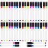 YAJNAS 40 Pcs Whiteboard Marker Dry Erase Markers Fine Point Tip, 40 Colors White Board Markers, Dry Erase Marker with E