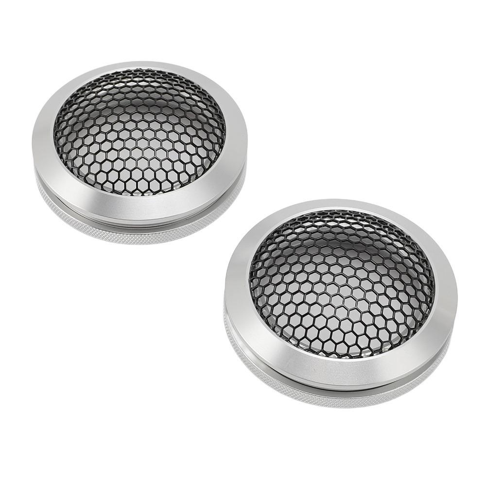 

2Pcs Round Speaker Grill Metal Mesh Subwoofer Guard Universal Speaker Guard Audio System