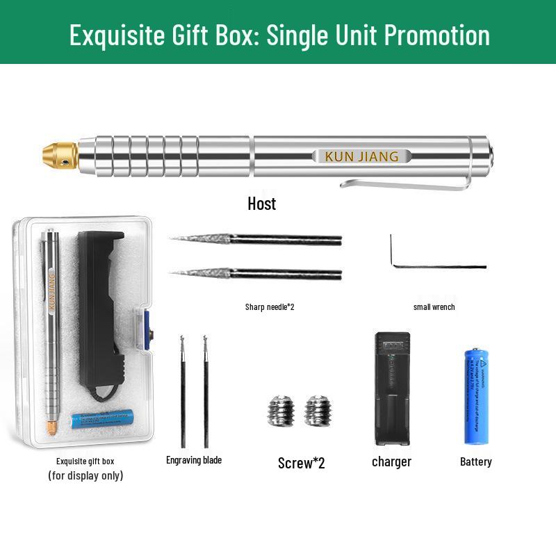 

Електрична ручка та інструмент для гравіювання: Маленький металевий, лазерний та нефритовий гравірувальний верстат