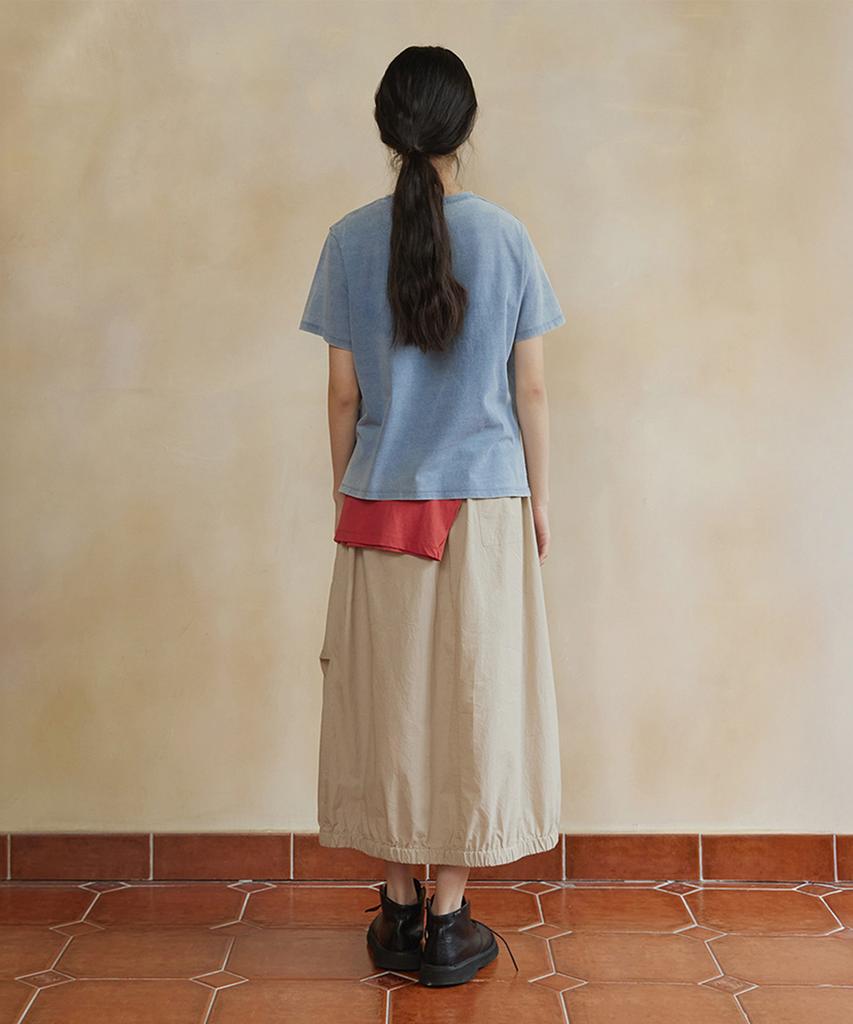 Monokeulom Aube String Skirt (Beige)