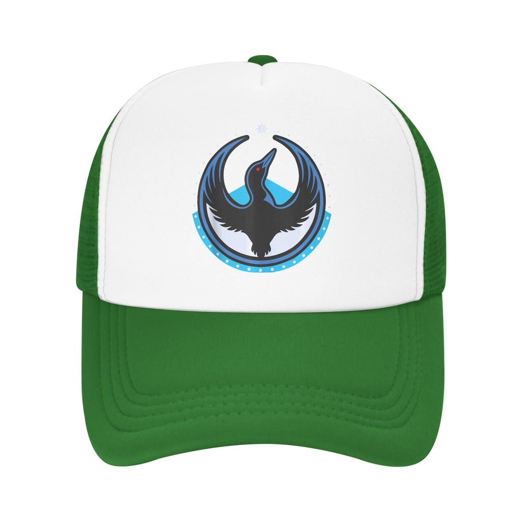Minnesota Rebel Bird Alliance Resistance No Kings Loon Baseball Cap Hunting Camping Breathable Trucker Hat Design Snapback Cap