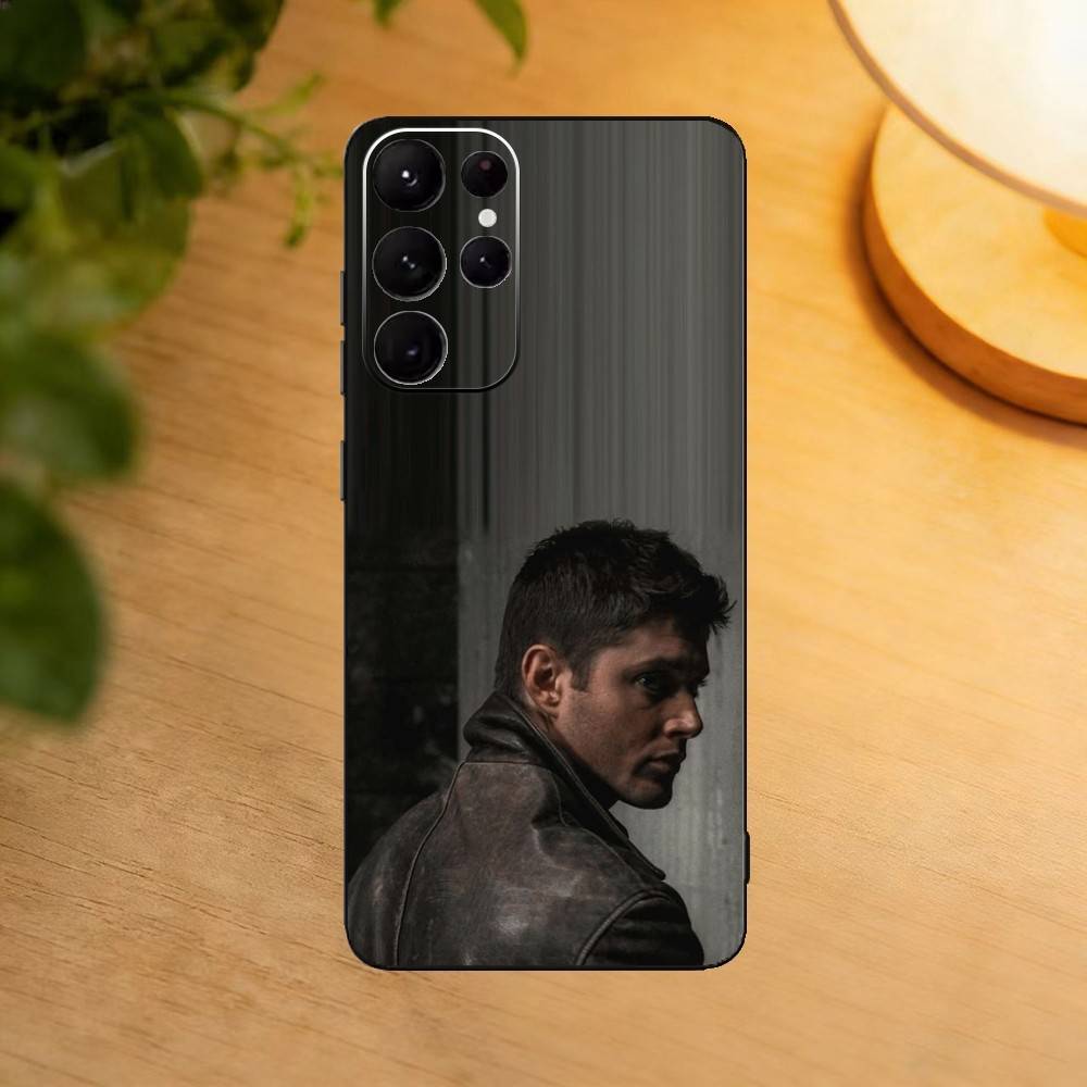 J-Jensen Ackles D-Dean Winchester phone Case For Samsung S25,24,21,22,23,30,Ultra,20,Plus,Fe,Lite,Note Soft Black Cover