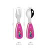 2PCS Cartoon Spoon and Fork Set Lion Rocket Unicorn Cartoon Cutlery 304 Stainless Steel Sturdy and Durable