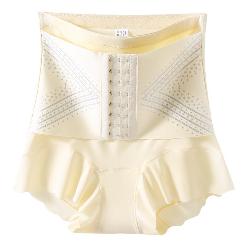Ladies Spring and Autumn Adjustable Breather High Waist Without A Trace of Belly Lift Post-natal Body Shaping Underwear