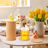 40/1 pièce Dessous de Verre Antidérapants en Liège Naturel Bois Rond Tapis pour Tasses Boissons Thé Café Support Coussinets Isolants Thermiques en Liège Décoration de Table