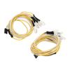 2PCS RC Car Lights Universal 7.4V 8mm Red White 5mm Yellow LEDs RC Car 8LED Lights for Conversion
