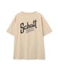 Schott SNOWWASH T-SHIRT Schott BROS. Men's Snowwash T-Shirt, Size XL, 040, Beige, 782-5134035