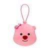 [pororomall] Pororo Face Plush Keychain - Loopy