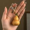 Natural Gourd Handheld Pendant – Star & Moon Bodhi Wenwan Gift