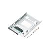 2.5" SSD To 3.5" SATA Hard Disk Drive HDD Adapter Hot Swap Plug Converter Bracket Tray Cage