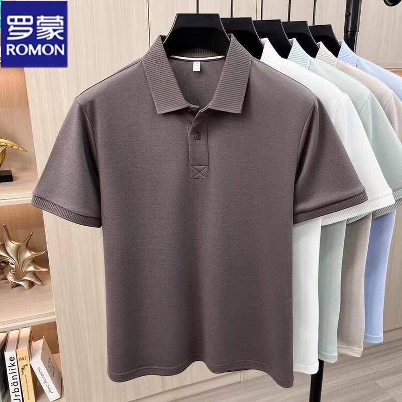 ROMON Men's Cooling Casual Polo Shirt