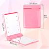 LED Makeup Mirror, Compact Small Folding Makeup Mirror, Portable Travel Makeup Mirror, Exquisite Women's Gift