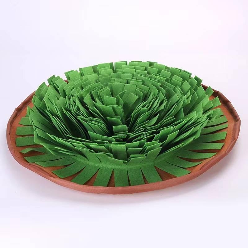 

High-quality Large Felt Snuffle Mat For Dogs Slow Feeding Training In Fluorescent Green світло-зелений колір