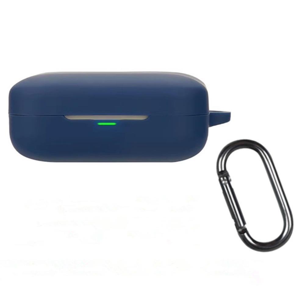 For Realme Buds Air 7 Pro Protective Case Wireless Earbuds Silicone Cover with Anti-Lost Buckle