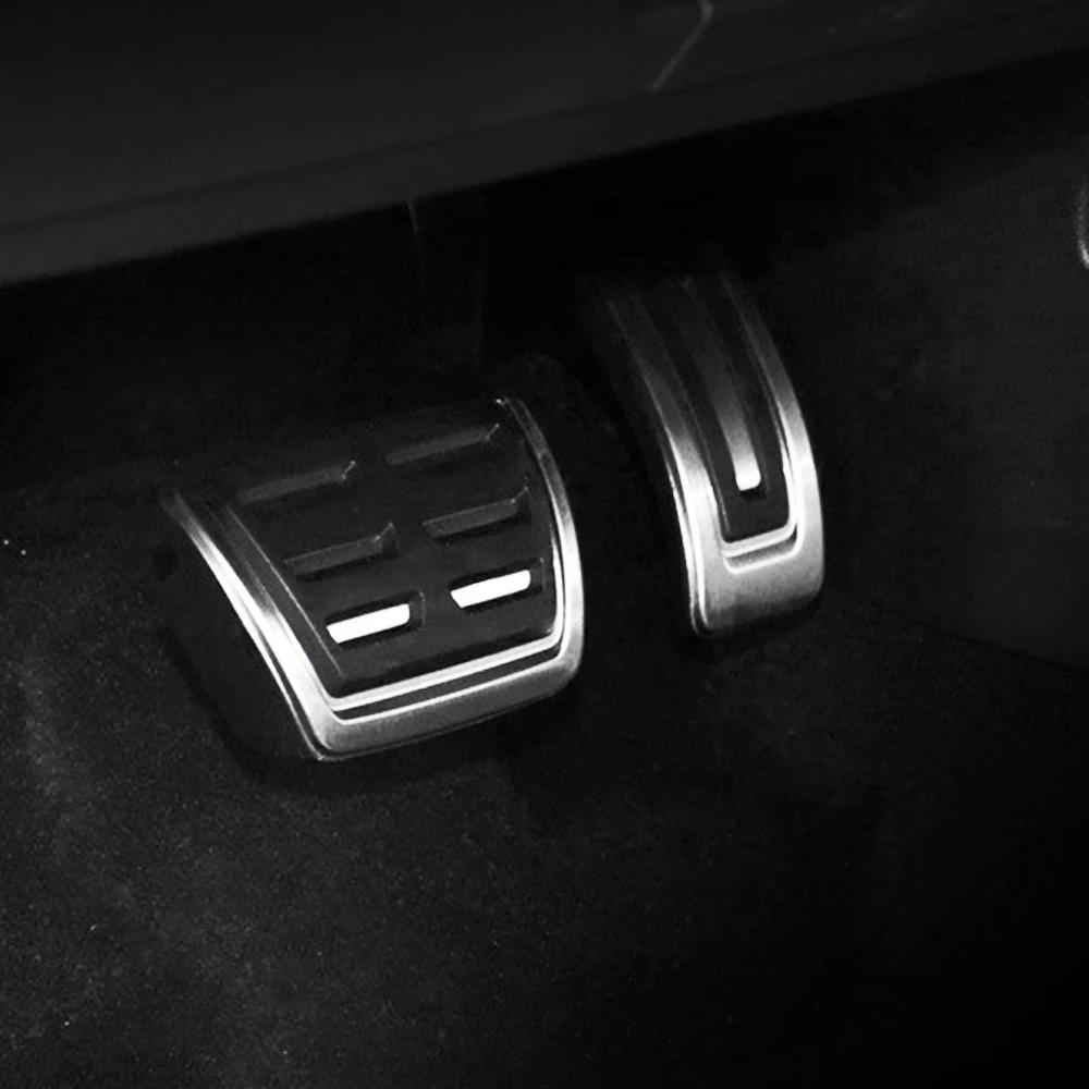 LHD Car Pedals for Volkswagen VW Passat B8 Variant 2016-2023 Tiguan MK2 Allspace 2017-2023 Gas Brake Foot Rest Pads Pedal Cover
