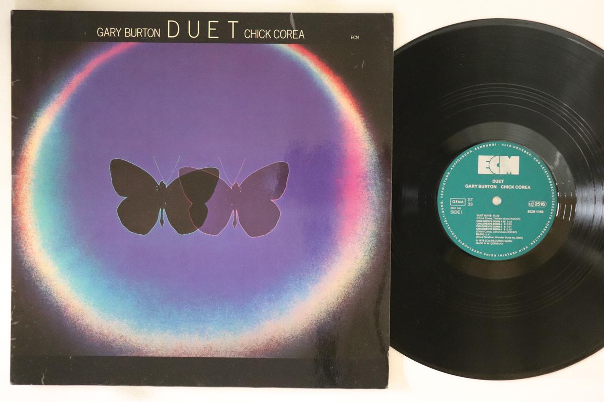 

LP Record GARY BURTON, CHICK COREA - Duet ECM1140 ECM 1979 Germany Jazz Used