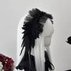 Stylish Wing Shaped Hair Accessory Soft Cloth Headband for Parties Weddings Daily Wear