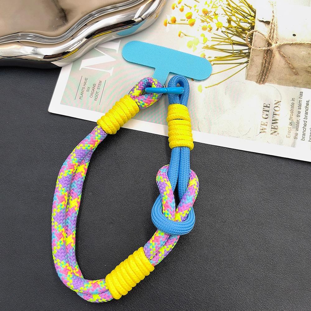 Anti-lost Braided Phone Lanyard Handwoven Hanging Cord Camera Hanging Rope  Phone Charm Accessories