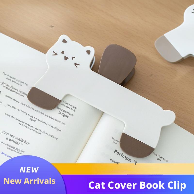 Cute Kitten Reading Stand Baobaotou Reading Clip Student Mini Portable Reading Stand Children's Reading Artifact