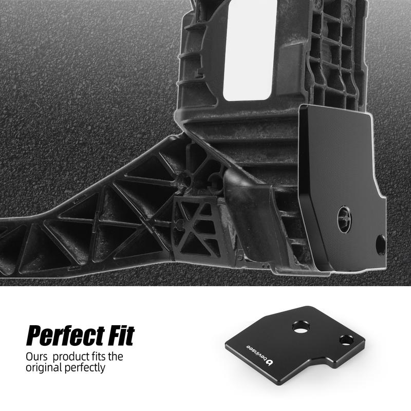 Aluminum Accelerator Pedal Spacer for VW MQB/MQB EVO for Golf 7 GTI R for Golf 8 GTI R Replaces 5Q1723503F/H/K