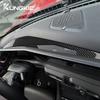 Echter, weicher Carbonfaser-Aufkleber für Ford Mustang GT Dark Horse EcoBoost 2024 2025 Instrumententafel-Innenausstattung