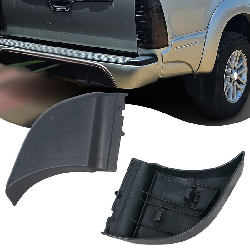 For Toyota Hilux Vigo 2004 2005 2006 2007-2011 Rear Bumper End Plate Corner Cap Trim Cover Accessories 52163-0K010 52164-0K010