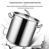 Caitang Zhizao 304 Stainless Steel Commercial Soup Pot