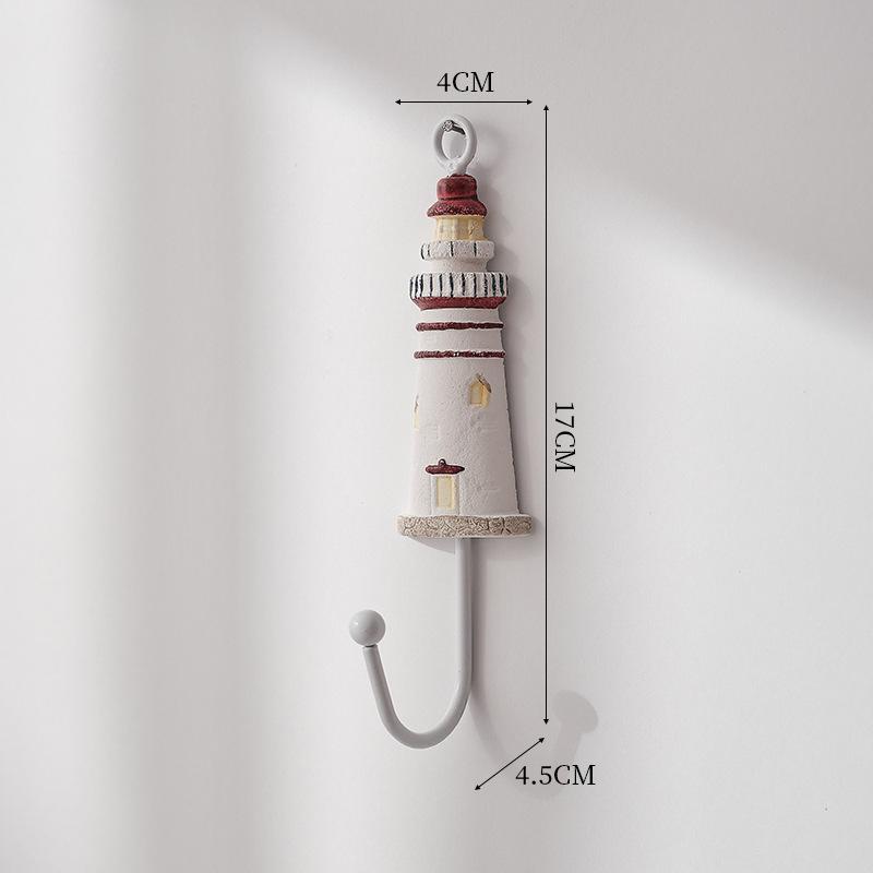 Starfish Cast Iron Wall Hooks Antique Blue Nautical Sea Life Decorative Wall Hook Ideal Beach Home Room Decor Hat Clothes Hanger