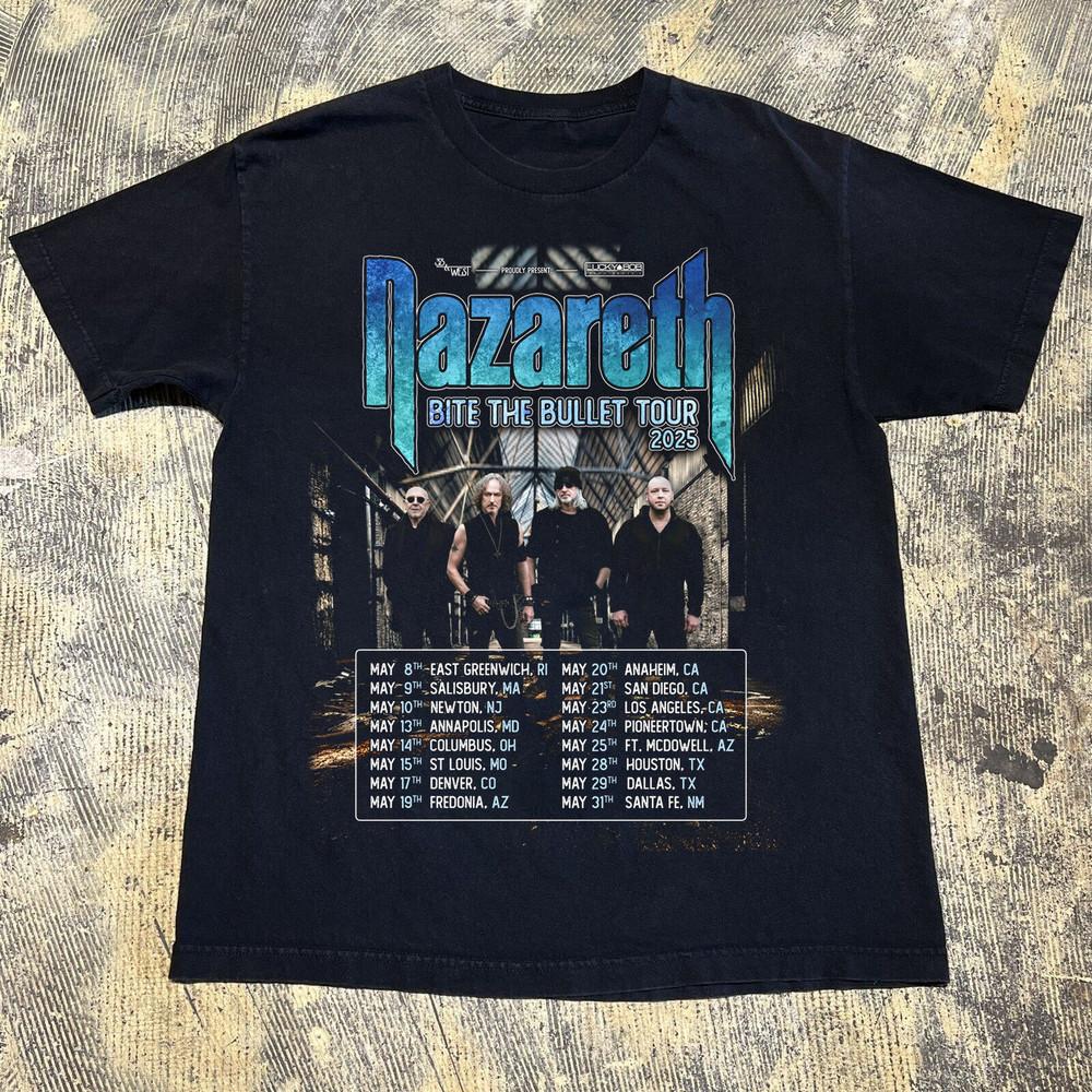 NEUE NAZARETH Tour 2025 Kollektion Geschenk Für Fans S bis 5XL T-Shirt Unisex T-Shirt