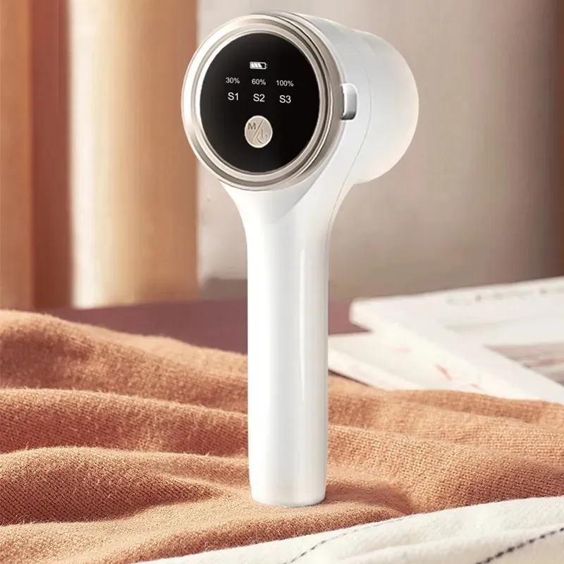 

Портативная электрическая машина для удаления катышков со свитера, бритва для одежды и ткани, триммер для волос, триммер для удаления катышков и ворса, бритвенная машина белый