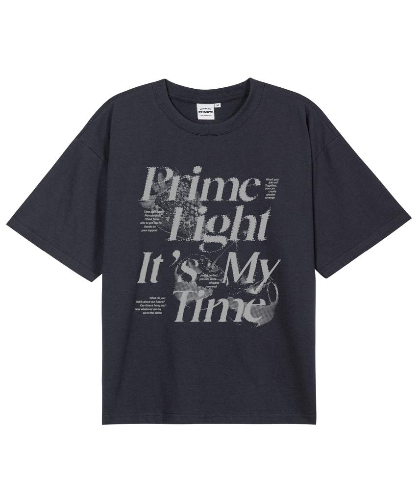 PRIMATE [Cool Cotton] Feeling Oversized Short Sleeve T-Shirt 8 Colors (B Type)