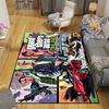 Custom 1Pc Grand Theft Auto Promotional Art Flannel Personalized Rug Non Slip Floor Mat Soft Carpet for Living Bedroom Office Home Decor Gift