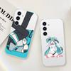 Kawaii H-Hatsune Miku-S Phone Case For Samsung Galaxy S25 S24 S23 S22 S21 FE Ultra Plus A32 A53 A13 A31 Soft Cover