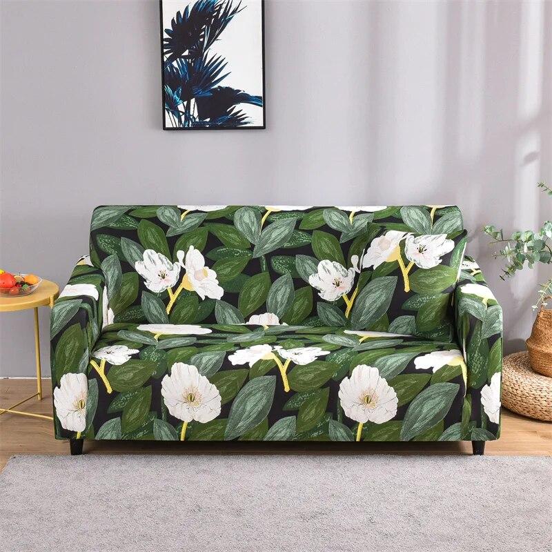 Geometric Sofa Slipcovers Elastic Sofa Cover for Living Room Sectional Corner L-shape Chair Protector Couch Cover 1/2/3/4 Seater