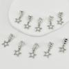 Pcs European and American TEA SHEIN popular DIY wig dreadlocks accessories hollow star braids hair extender ring