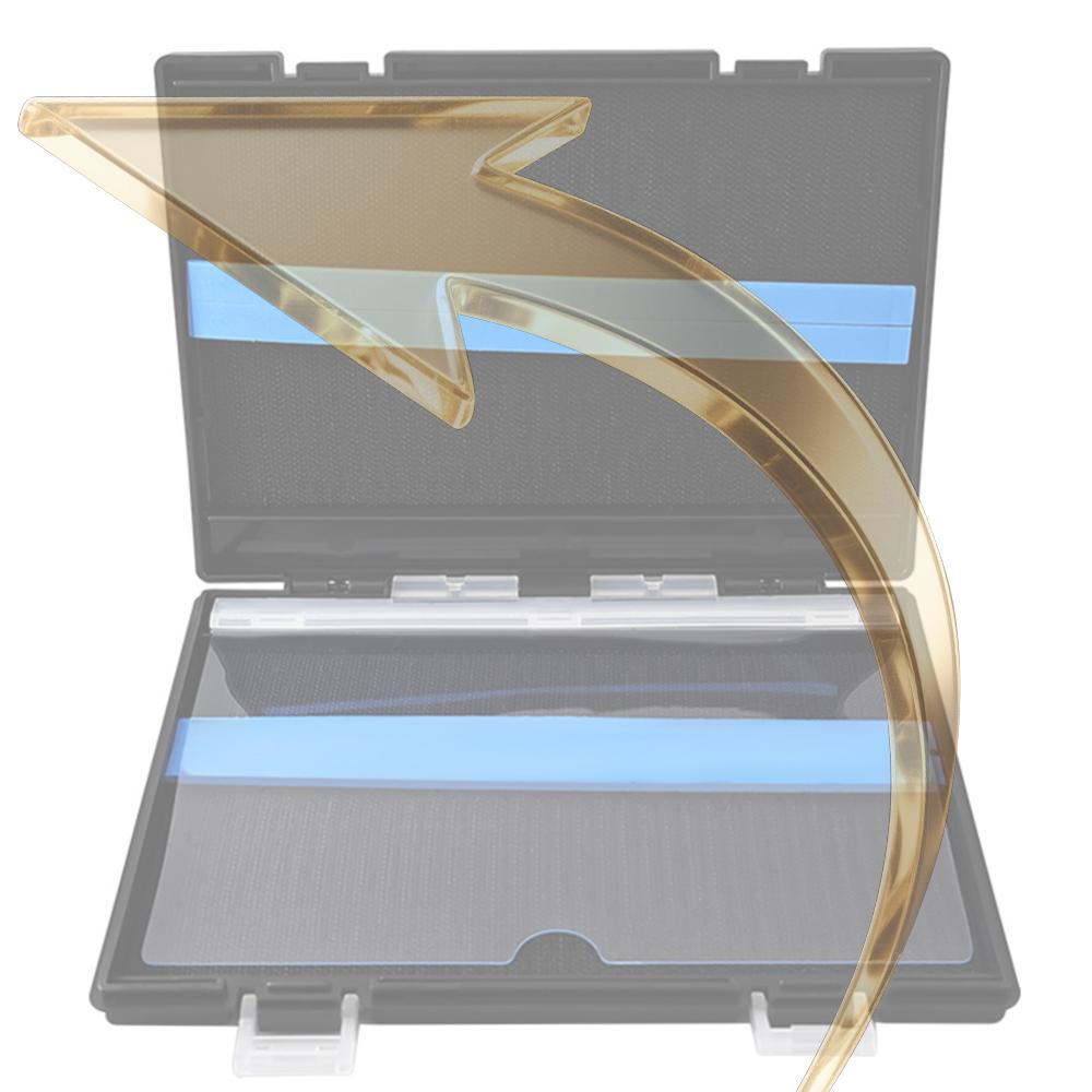 Double Sided Fishing Tackle Box Fishing Tool Storage Box Large Capacity Fishing Tackle Storage Box Portable for Outdoor Fishing China Mainland